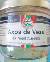 Axoa de Veau au piment d'Espelette