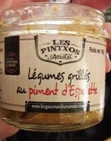 Legumes grillés au piment d'espelette