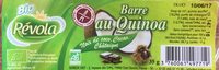 Barre au quinoa, noix de coco, cacao, châtaigne