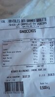 Gnocchis des grands goulets