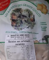 Ravioles des grands goulets (artichauts)