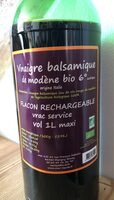 Vinaigre balsamique de Modène 6*