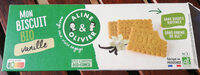 Mon biscuit bio vanille