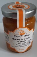 Chutney de mangue au poivre de Penja