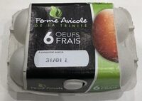 6 Oeufs frais