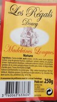 Madeleines longues