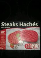 Steacks Hachées 100% Pur Boeuf