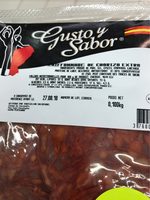 Chiffonade de chorizo