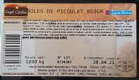 Boles de picolat