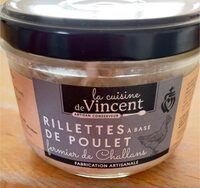 Rillettes de poulet fermier