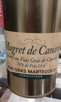 Magret de canard fourré au foie gras de canard
