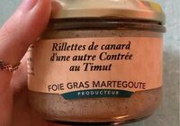Rillettes de canard d’une autre Contrée