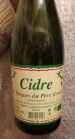 Cidre des vergers du Père Ernest