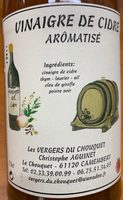 Vinaigre de cidre aromatisé