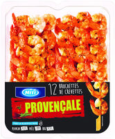 12 brochettes de crevettes provençale - 500g - Frais
