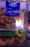Crevettes cuites ail & persil Les Marinées