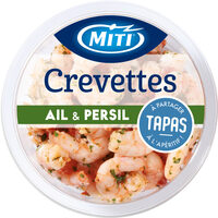 Crevettes ail & persil - 100g - Frais