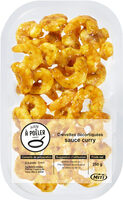 Crevettes décortiquées sauce curry - 250g - Frais