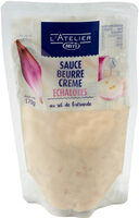 Sauce beurre crème échalotes au sel de Guérande - 170g - Frais