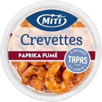 Crevettes paprika fumé - 100g - Frais