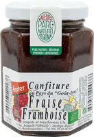 Confiture fraise framboise