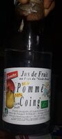 Jus de fruit pomme coing