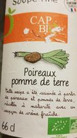 Soupe fine poireaux pommede terre