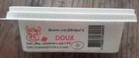 Beurre cru doux