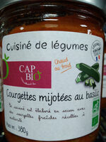 Courgettes Grillées Au Basilic Mijotées Bio 460. ..