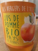 Jus de pomme Bio Pays de Rennes