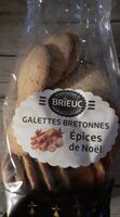 Galettes bretonnes aux épices de Noël