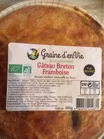 Gâteau Breton Framboise