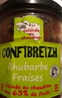 Confibreizh rhubarbe fraises