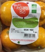 Citrons bio