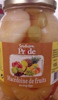 Macédoine de fruits au sirop léger