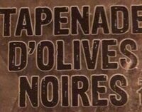 Tapenade d olives noires