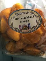 Mini madeleine orange