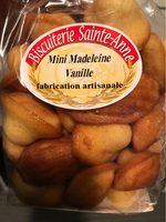 Mini Madeleine à La Vanille