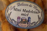 Mini Madeleine au Miel