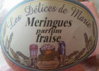 Meringues Parfum Fraise
