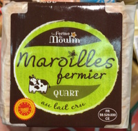 Maroilles fermier quart au lait cru (29% MG)