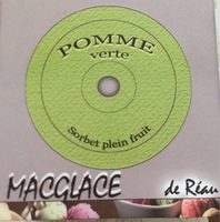 Mac glace pomme verte