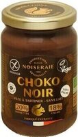 Choko Noir - pâte à tartiner sans lait