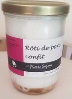 Rôti de confit de porc