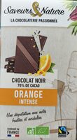 Chocolat noir orange intense