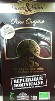 Tablette chocolat  noir 85% del eden