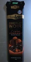 Chocolat Noir coeur fondant 70% Cacao Fourre