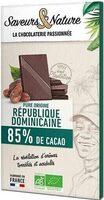Chocolat Noir 85% République Dominicaine