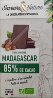 Chocolat noir Madagascar 85%