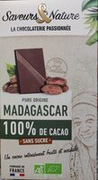 Chocolat noir 100% Madagascar